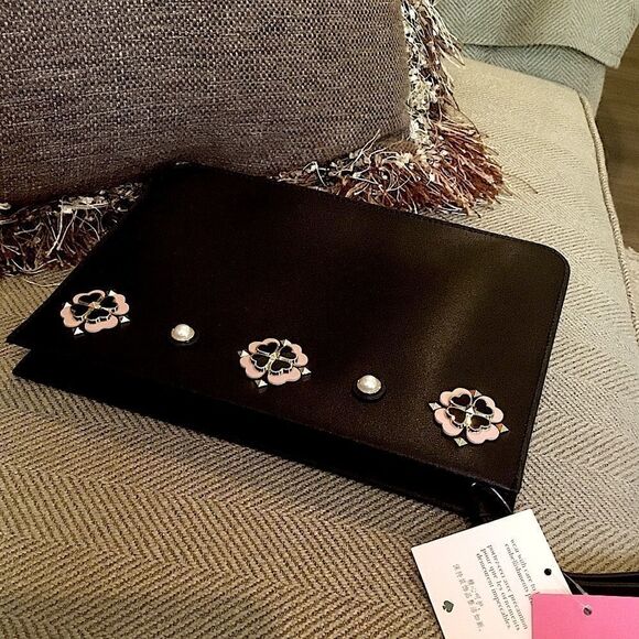 NEW KATE SPADE CROSSBODY WRISTLET CLUTCH HANDBAG - Picture 10 of 16